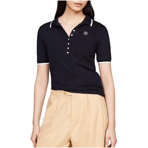 Tommy Hilfiger Majice & Polo majice WW0WW41288 Modra Cene