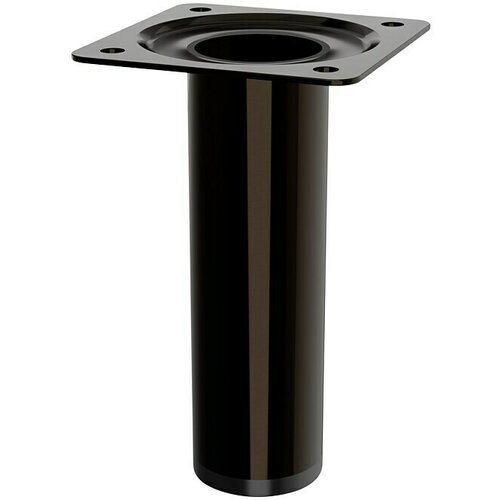 WALTECO Postolje za namještaj (D x Š x V: 3 x 3 x 10 cm, Ø x V: 3 x 10 cm, Nosivost: 50 kg, Čelik, Crna) Cijene
