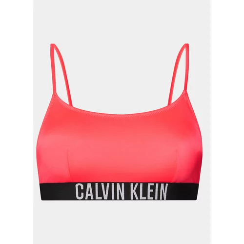 Calvin Klein Swimwear Gornji del bikini KW0KW02507 Rdeča