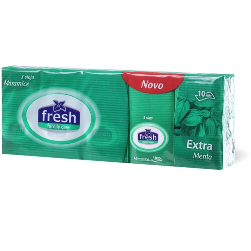 Fresh Papirne maramice menta 3sloja 10kom Cene