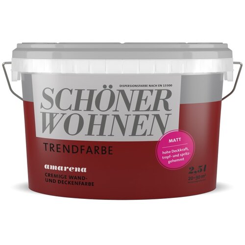 SCHÖNER WOHNEN unutarnja disperzijska boja Trend (Amarena, 2,5 l) Cijene