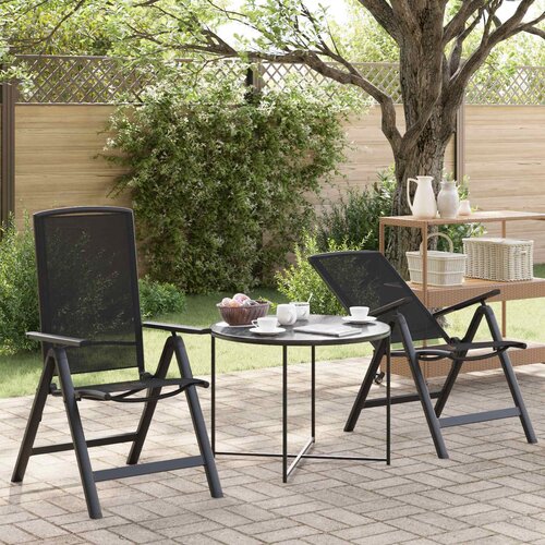  Ležaljke u vrtu 2 pcs Crna 58 x 71 x 112 cm Tekstilen Cijene