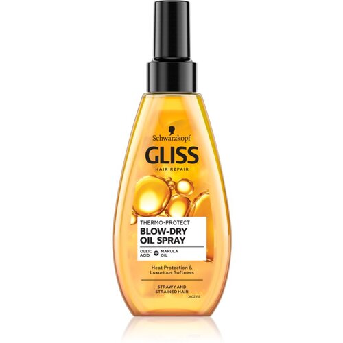 Schwarzkopf Gliss Oil Nutritive za&amp;scaron;titno ulje za toplinsko oblikovanje kose 150 ml Slike