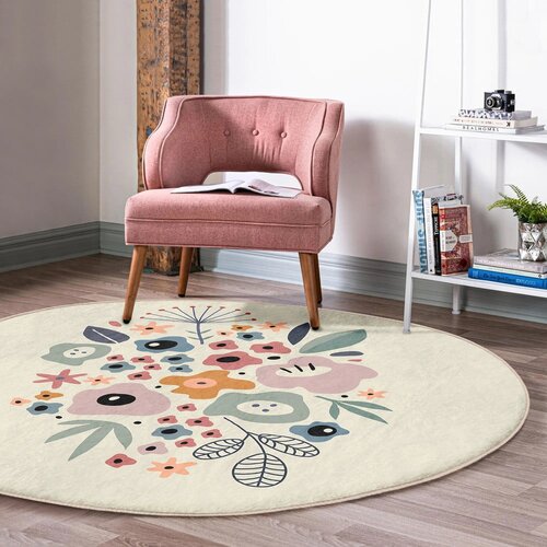 Mila Home Pralna/primerna za robotski sesalnik okrogla preproga &amp;oslash; 120 cm Comfort &amp;ndash; Slike