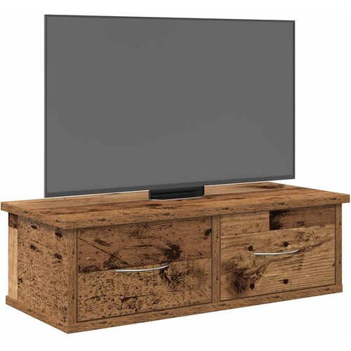 VidaXL Stenska omara Old Wood 60x26x18,5 cm Inženirski les Slike