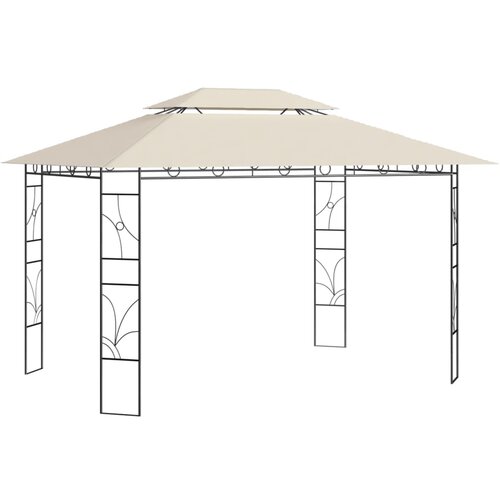 vidaXL Paviljon 4x3x2,7 m krem 160 g/m² Cene