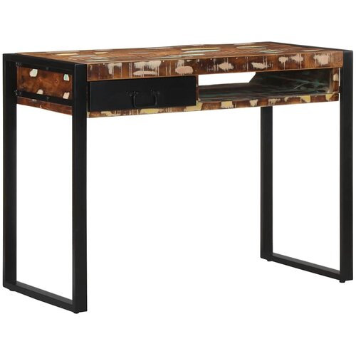  Vi&scaron;ebojni radni stol 100x50x75 cm Obrađeno puno drvo Cijene