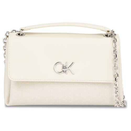 Calvin Klein Ročna torba Re-Lock Conv Shoulder Bag_Jcq K60K611755 &amp;Eacute;cru Slike