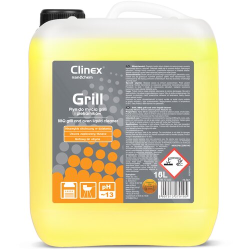 Clinex Učinkovito sredstvo za čiščenje žara prekajevalnice Grill 5L, (21389312) Cene
