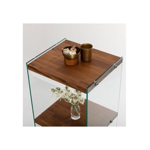 Hanah home polica za knjige aqua 3 natural Slike