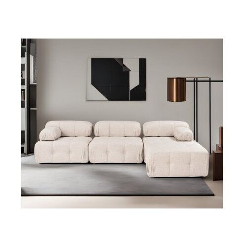 Atelier Del Sofa Ugaona garnitura Doblo, 105x80x315 cm, Svetlobraon Cene