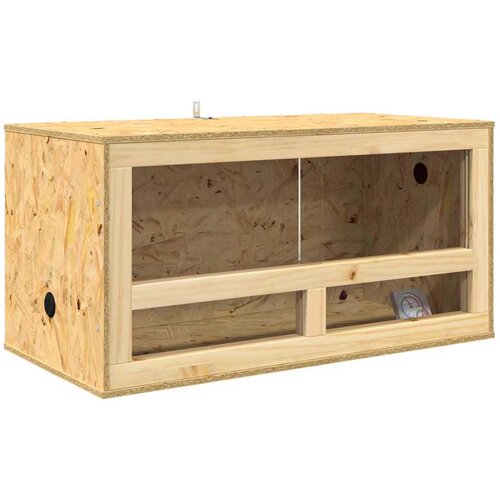  Terarij Smeđa 80 x 40 x 90 cm OSB Slike