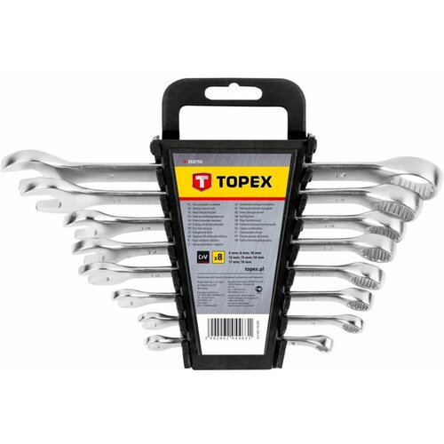 Topex Komplet ključeva okasto-viljuškastih Premium 35D756 Slike