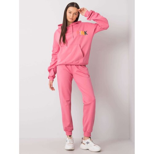 Fashion Hunters Pink two-piece sweatshirt Slike