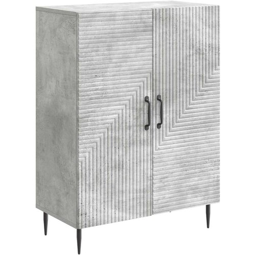  Kreveta Betonska siva 66 x 34 5 x 89 5 cm Konstruirano drvo - Betonska siva Cene