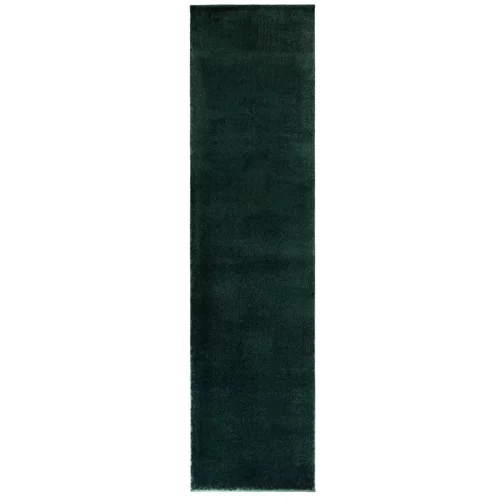 Flair Rugs Tamno zelena staza od recikliranih vlakna 60x230 cm Sheen –