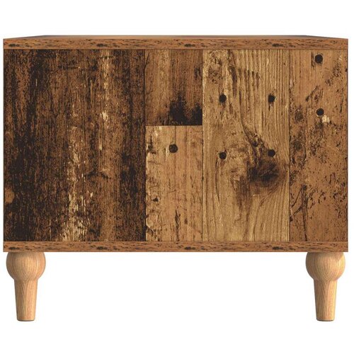  Stolić za kavu Staro drvo 90 x 50 x 40 cm Konstruirano drvo - Staro drvo Slike