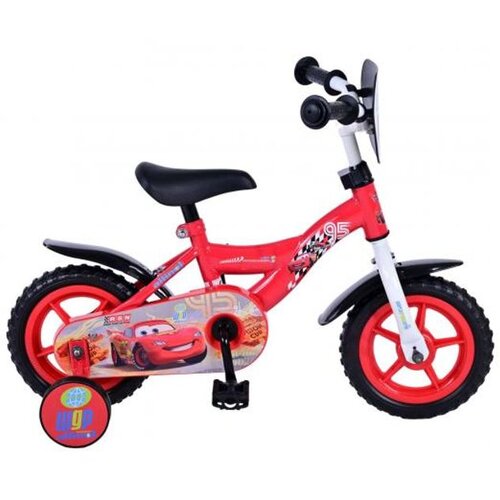  Dječji bicikl Disney Cars 10" s fiksnim prijenosom - crveni Cijene