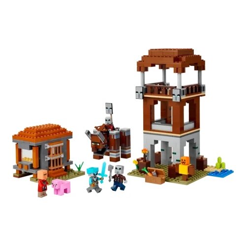 Lego minecraft the pillager outpost and ravager ( LE21278 ) Cene