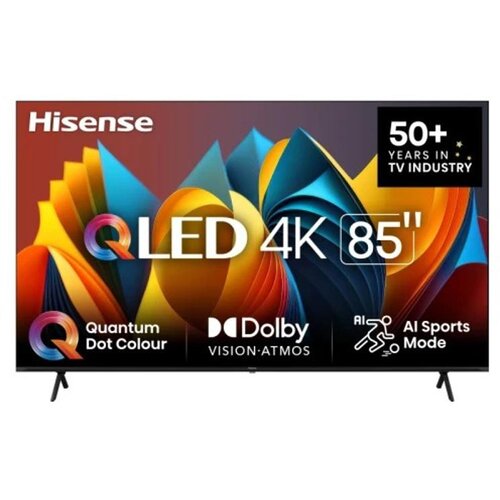 Hisense QLED televizor 85E7NQ PRO, 4K Ultra HD, Smart TV, VIDAA U7.6, Dolby Vision IQ™ HDR, Game Mode Pro 144 Hz VRR, Tamno Sivi **MODEL 2024** Cene