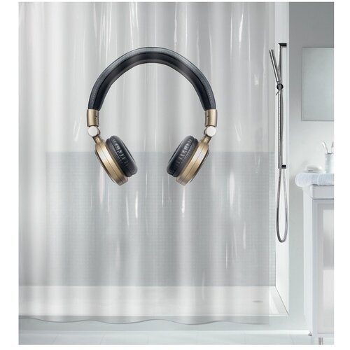Spirella Zavesa za tuš 180x200 cm Headphone – Cene