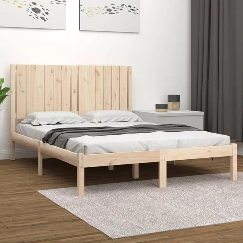  Okvir za krevet od masivne borovine 140 x 200 cm