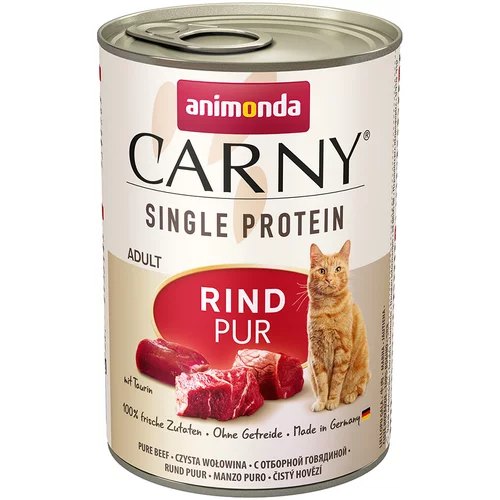 Animonda Varčno pakiranje Carny Single Protein Adult 24 x 400 g - Govedina