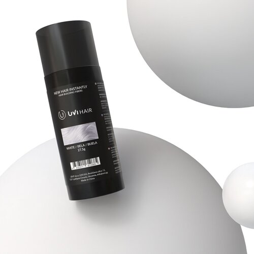 Uvi Hair lasna vlakna, WHITE / Bela (veliki 27.5 g, do 50 nanosov) Cene