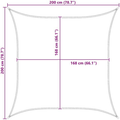  Jedro za sunce Svijetlo siva i bijela. 2 x 2 m Slike