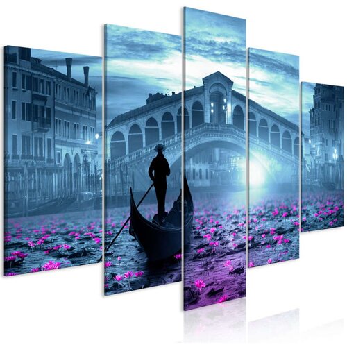  Slika - Magic Venice (5 Parts) Wide Blue 200x100 Slike