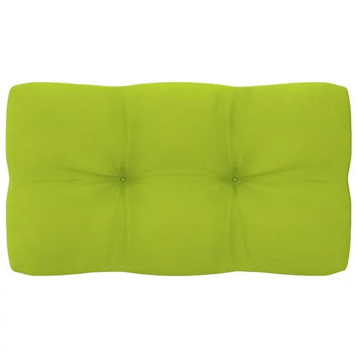 Jastuk za sofu od paleta jarkozeleni 70 x 40 x 10 cm