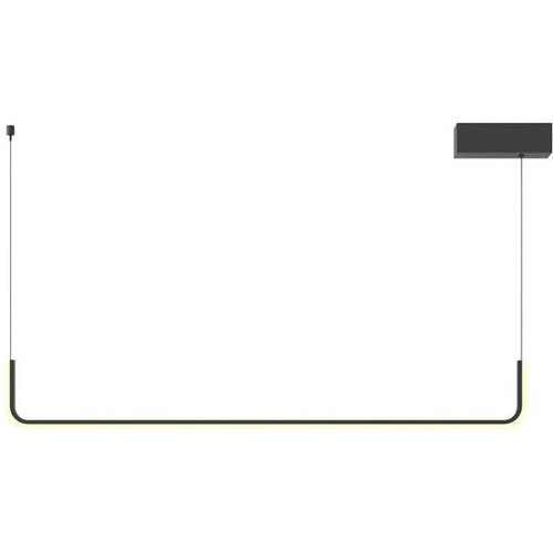  MAXLIGHT PO644 - LED luster na sajli URUS LED/17W/230V crni Cene
