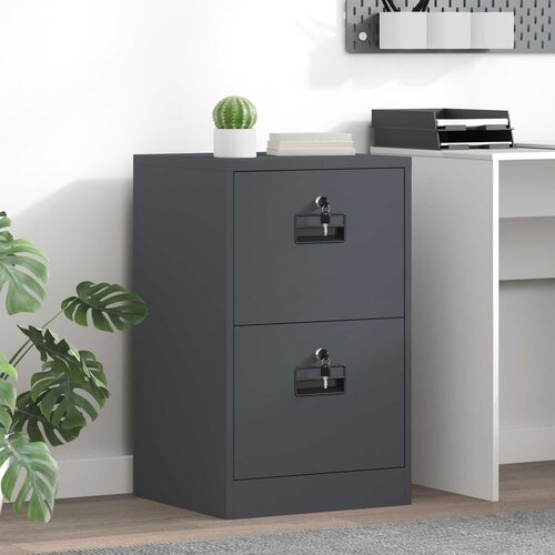 Kabinet za datoteke s ladicama Antracit 45,5 x 42 x 74,5 cm Slike