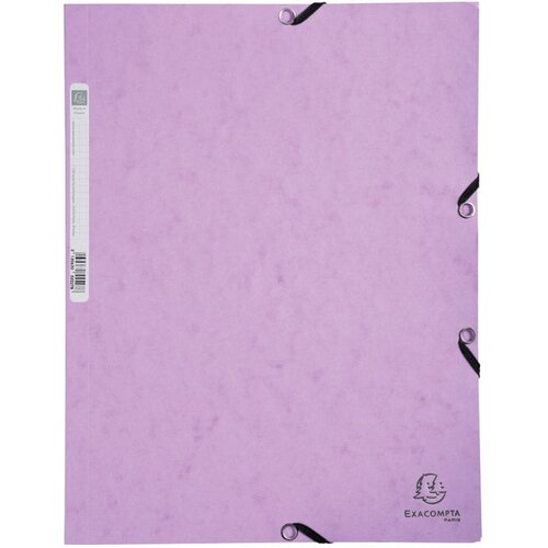  FASCIKL KLAPA S GUMICOM KARTON A4 AQUAREL EXACOMPTA 55535E PASTELNO LJUBIČASTA Cijene
