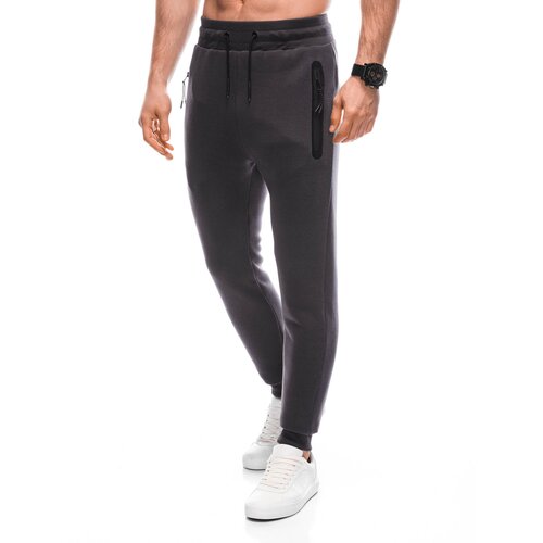 Edoti Men's sweatpants with zippered pockets EM-PASK-0102 Cijene