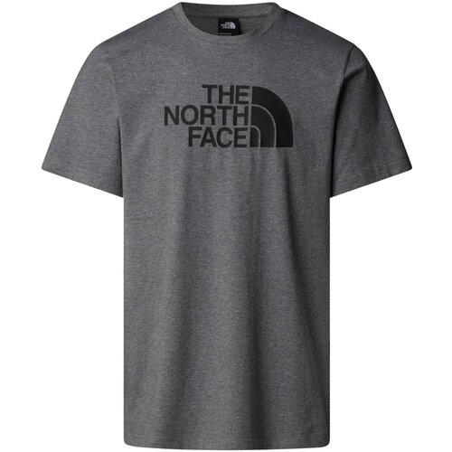 The North Face Majica Easy NF0A8A6C Siva Regular Fit Slike
