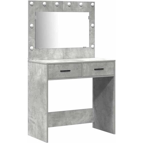  Toaletni stol Siva 78.5 x 41 x 135 cm Konstruirano drvo Slike