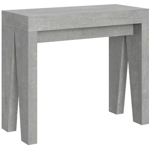 Ityhome 90 x 77 konzolna miza siva, (20847779) Slike