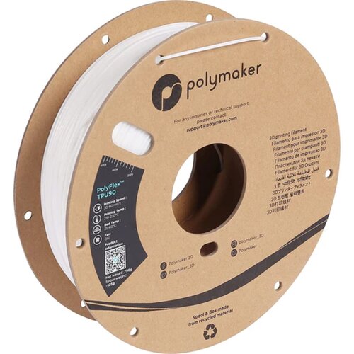 Polymaker polyflex TPU90 bela - 1,75 mm Cene