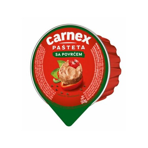 Carnex pašteta sa povrćem 50g folija Cene