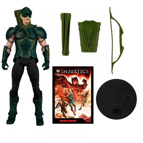 Mcfarlane Toys dc direct gaming action figure - injustice 2 green arrow (18 cm) Slike