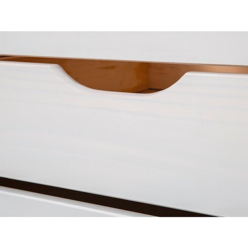 MID.YOU Raztegljiva Postelja Ulli, Bela, 90x200 Slike