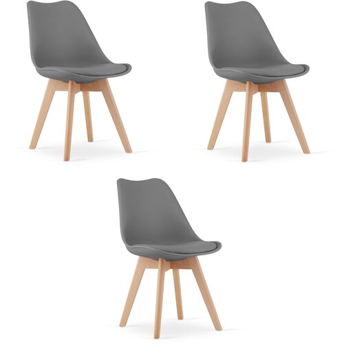 Brandless Stol MARK Grafit x 3, (22030679) Cene