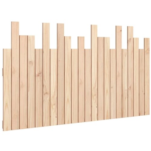 Maison Chic Stensko posteljno vzglavje - Vzglavna omarica 140x3x80 cm trdna borovina, (22077019) Cene