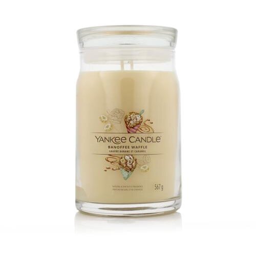 Yankee Candle Signature Banoffee Waffle 567 g di&amp;scaron;eča svečka Slike