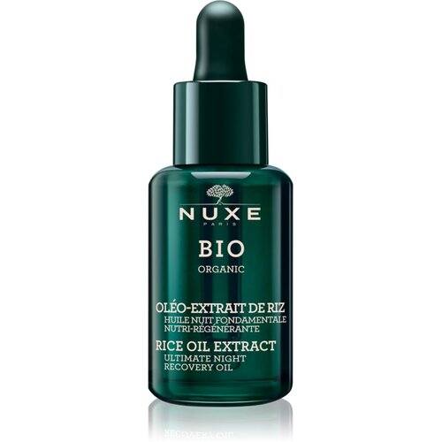Nuxe bio organic rice oil extract night hranilno in regeneracijsko olje za kožo 30 ml za ženske Cene