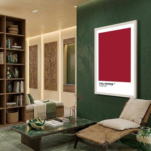 WALLXPERT BC11822_5575 Multicolor Decorative Framed MDF Painting Cene