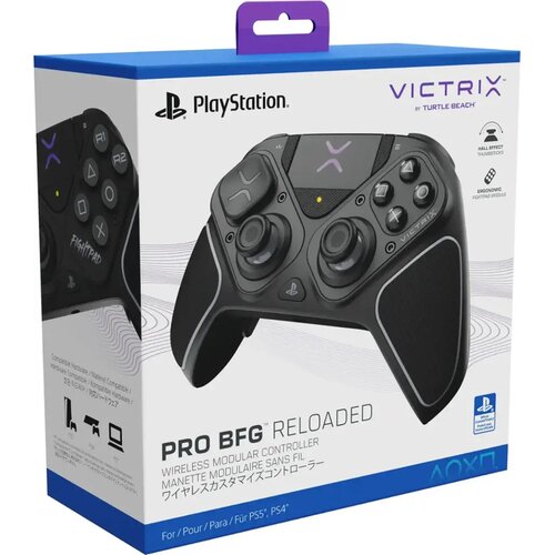 Turtle Beach Victrix Pro BFG brezžični igralni plo&scaron;ček črne barve za PS5 & PS4 & PC Cene