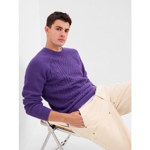 GAP Knitted sweater with mixed wool - Men Cene