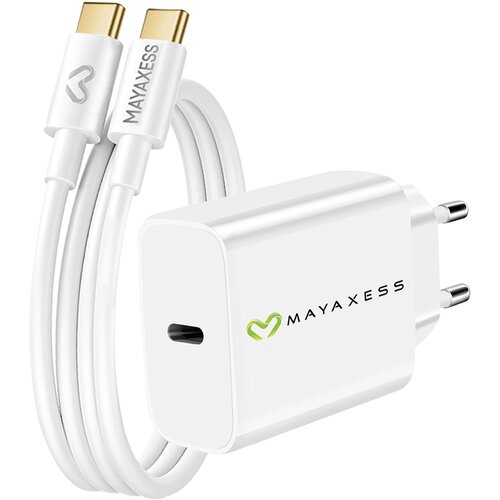 Oem Mayaxess, Omrežni polnilnik za Magic 6 Lite 20W + 1m USB-C kabel, Bela, (5000275898) Cene
